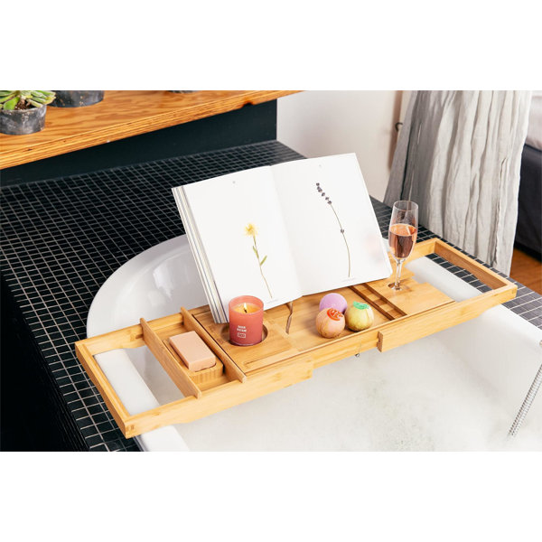 Belfry Bathroom Kandice Bamboo Bath Rack Wayfair.co.uk
